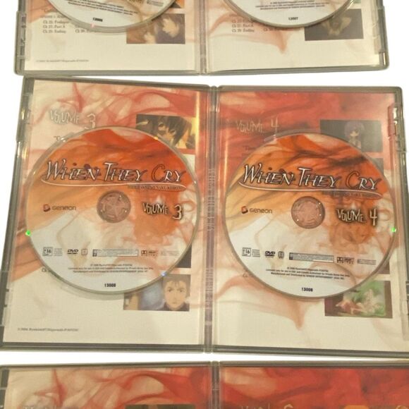 Higurashi When They Cry Complete Series (DVD, 2009) Geneon Anime Thinpak Box Set - Picture 7 of 8